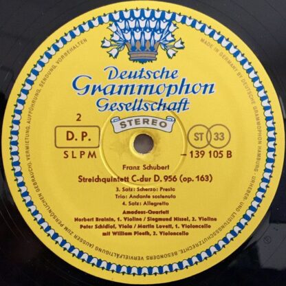 Deutsche Grammophon 139 105 SLPM - Streichquintett C-dur - Image 4