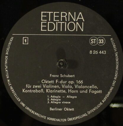 Eterna 8 26 443 - Oktett F-dur Op. 166 - Image 3
