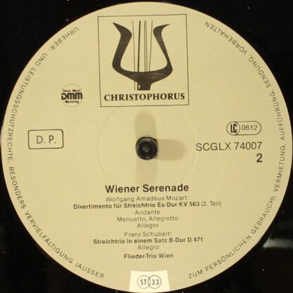 Christophorus SCGLX 74007 - Wiener Serenade - Image 4