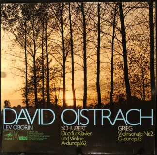 Eurodisc 78 437 ZK - Duo Für Klavier Und Violine A-dur Op.162 /