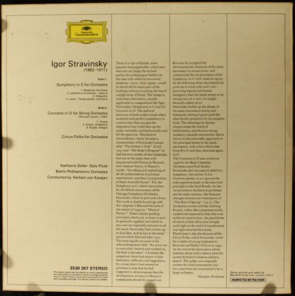 Deutsche Grammophon 2530 267 - Symphony In C - Concerto In D - C - Image 2