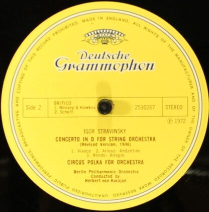Deutsche Grammophon 2530 267 - Symphony In C - Concerto In D - C - Image 4