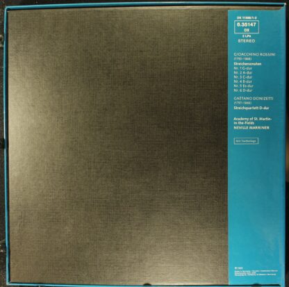 DECCA DK 11568/1-2 - Streichersonaten Nr. 1-6, Streichquartett D - Image 2