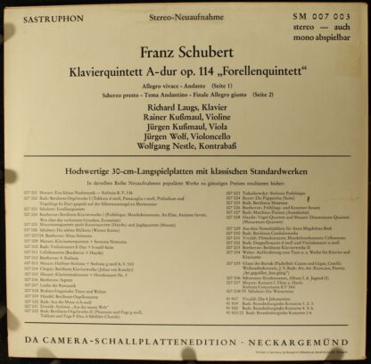 Sastruphon SM 007 003 - Forellenquintett - Image 2