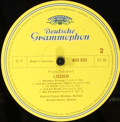 Deutsche Grammophon 2720 006 - Lieder Volume 1 - Image 10