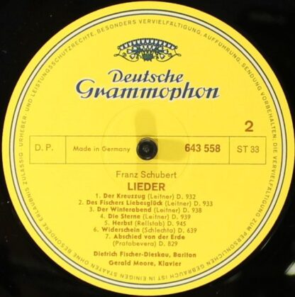 Deutsche Grammophon 2720 006 - Lieder Volume 1 - Image 12