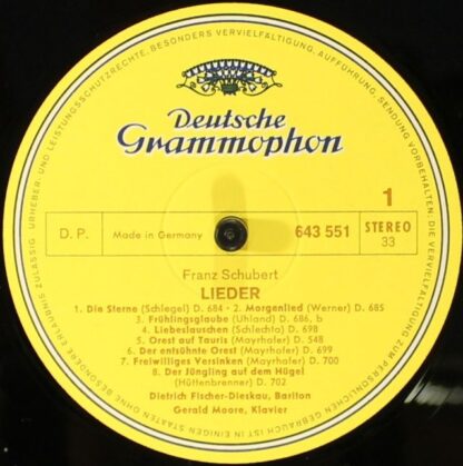 Deutsche Grammophon 2720 006 - Lieder Volume 1 - Image 23