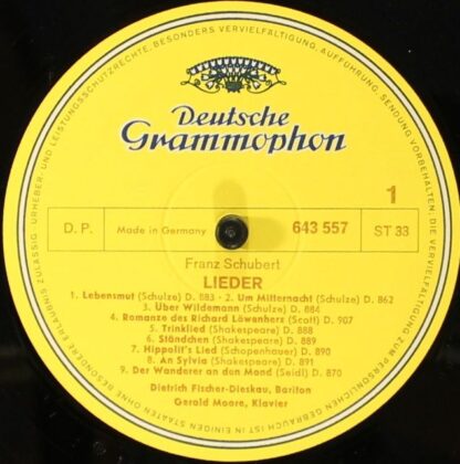 Deutsche Grammophon 2720 006 - Lieder Volume 1 - Image 25