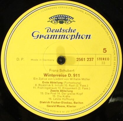 Deutsche Grammophon 2720 059 - Lieder Volume 3 / Die Schöne Müll - Image 3