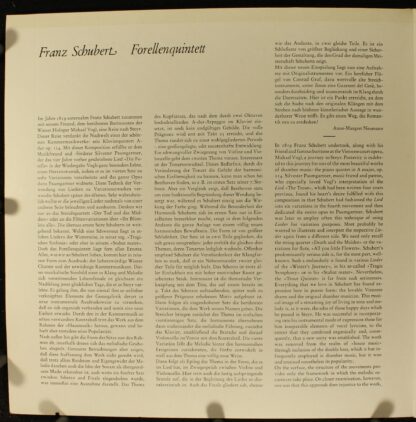 Deutsche Harmonia Mundi 1C 065-99 701 - Forellen-Quintett A-dur - Image 4