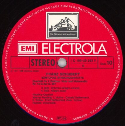 His Master's Voice 1C 185-29 289/93 Y - Sämtliche Streichquartet - Image 13