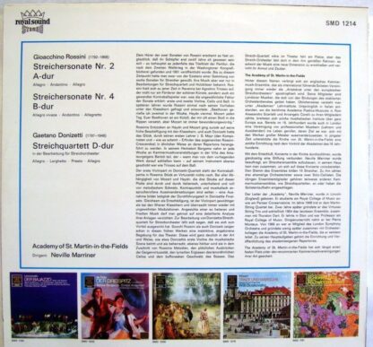 Meister Der Musik SMD 1214 - Rossini Streicher-Sonaten/ Donizett - Image 2