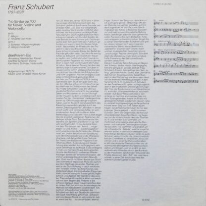 Eterna 8 26 253 - Klaviertrio Es-dur Op. 100 - Image 2