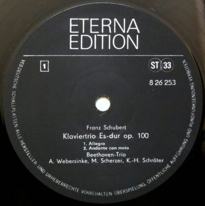Eterna 8 26 253 - Klaviertrio Es-dur Op. 100 - Image 3