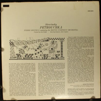 RCA Victor Red Seal LSC 2376 - Petrouchka - Image 2