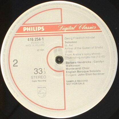 Philips 416 254-1 - Messiah Solomon 1685-1985 - Image 6
