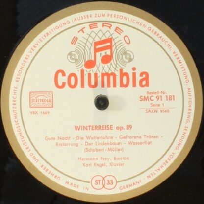 Die Stimme Seines Herrn SME 91 181/82 - Winterreise - Image 8