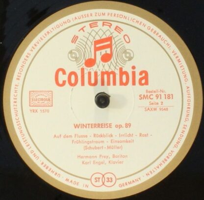 Die Stimme Seines Herrn SME 91 181/82 - Winterreise - Image 5