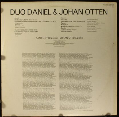 EMI 5C 051-24 107 - Duo Daniël & Johan Otten - Image 2