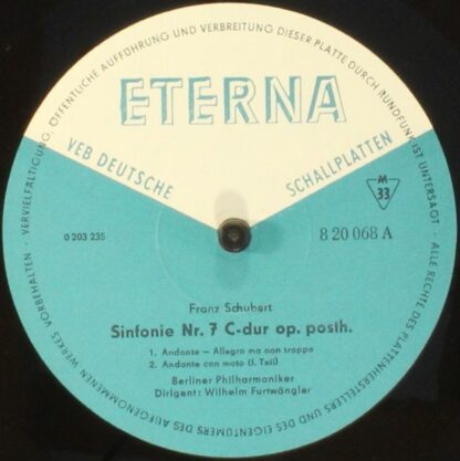 Eterna 8 20 068 - Sinfonie Nr. 7 C-Dur, Op. Posth. - Image 4