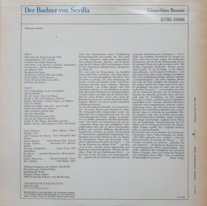 Eterna 8 25 575 - Der Barbier Von Sevilla - Image 2