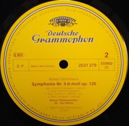 Deutsche Grammophon 2531 279 - Symphonie No.5 · Symphonie No.4 - Image 3