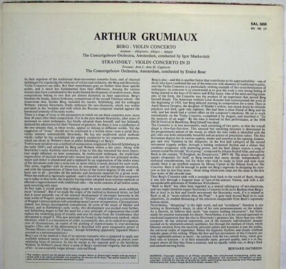Philips 802 785 LY - Violin Concertos - Image 2