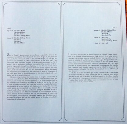 RCA Red Seal LSC-6177-B - Chopin Mazurkas - Image 11