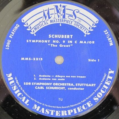 Musical Masterpiece Society M-2215 - Symphonie Nr. 9 In C-dur - Image 3