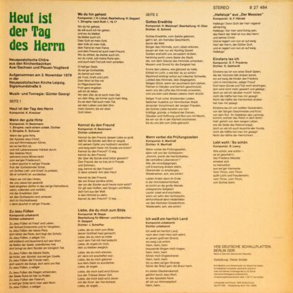 Eterna 8 27 484 - Heut Ist Der Tag Des Herrn (Festliches Chorsin - Image 2