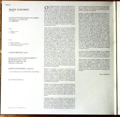 Philips 9500 442 - Quintette "La Truite" - Image 4