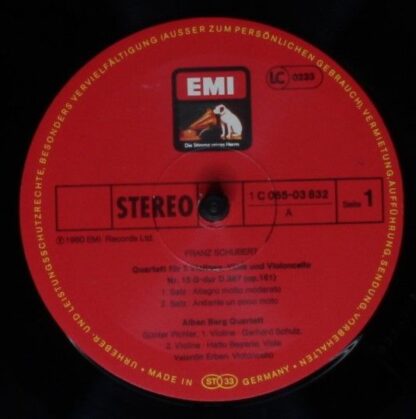 Angel Records 1C 065-03 832 - String Quartet No. 15 - Image 3
