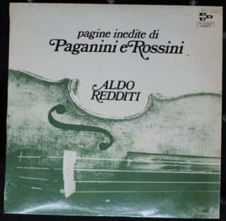 PDU Pld AC 60099 - Pagine Inedite di Paganini E Rossini