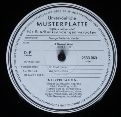 Archiv Produktion 2533 063 - German Arias - Image 4