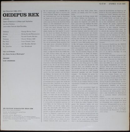 Eterna 8 25 585 - Oedipus Rex - Image 2