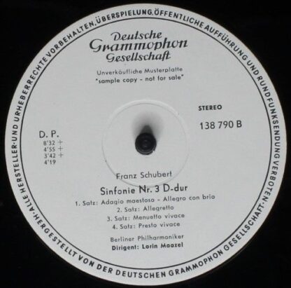 Deutsche Grammophon 138 790 - Symphonien Nr. 2 Und Nr. 3 - Image 2