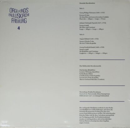 Prodisc PS 37116 - Deutsche Barockmeister - Image 2