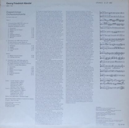 Eterna 8 27 482 - Doppelchörige Orchesterkonzerte - Image 2