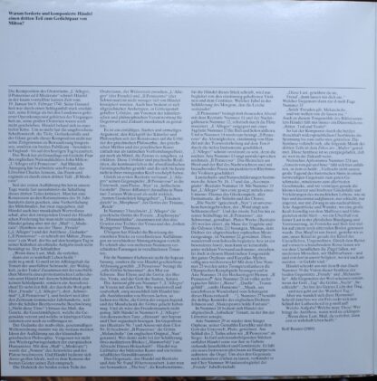 Eterna 7 28 026-027 - L'Allegro, Il Penseroso Ed Il Moderato (Or - Image 2