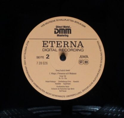 Eterna 7 28 026-027 - L'Allegro, Il Penseroso Ed Il Moderato (Or - Image 6