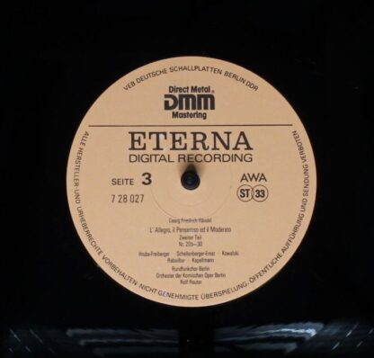 Eterna 7 28 026-027 - L'Allegro, Il Penseroso Ed Il Moderato (Or - Image 7