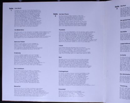 AULOS AUL 53590/91 - Franz Schubert: Winterreise (=Winter Journe - Image 2
