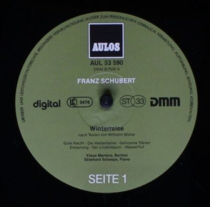 AULOS AUL 53590/91 - Franz Schubert: Winterreise (=Winter Journe - Image 4