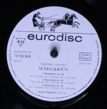 Eurodisc 70 708 KK - Mazurken Nr. 30 - 51 - Image 3