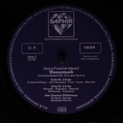 Saphir INT 120.828 - Wassermusik (Gesamtausgabe) - Image 4