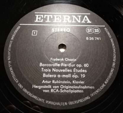 Eterna 8 26 741 - F-moll-Fantasie (Berceuse · Barcarolle · Boler - Image 3
