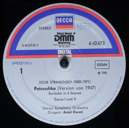 DECCA 6.42673 AZ - Petrushka - Image 3