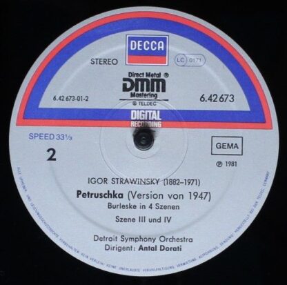 DECCA 6.42673 AZ - Petrushka - Image 4
