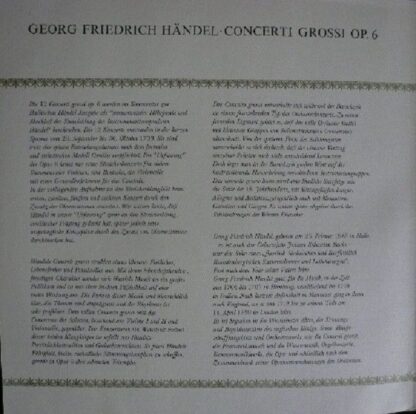 Intercord 973-09 Z - Concerti Grossi Op. 6 Gesamtausgabe Nr. 1-1 - Image 9