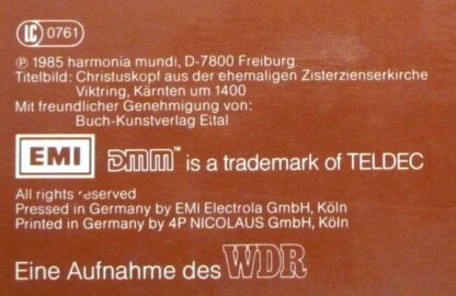 Deutsche Harmonia Mundi 1C 157 16 9541 3 - Messe H-Moll / Mass B - Image 12